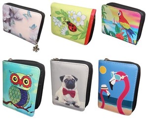 Animal Purses, Ladies Purse, 6 Stunning Colours, RFID Protection, 3 sizes