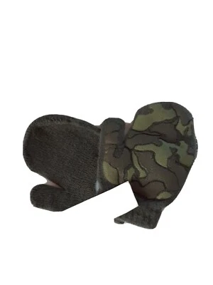 Guantes Camuflados Glory Desteñidos Infantil Talla Única Nuevos con Etiquetas 4.5x3.5Verde Marrón Tejido Camuflaje Nuevos con Etiquetas Foto 1 de 4