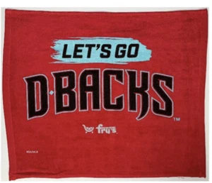 1 Arizona Diamondbacks 2023 Dbacks Postseason Rally Towels - Picture 1 of 1