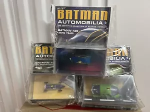 DC Comics Batman Automobilia LOT OF 3 Joker mobile Roadster Batman Zero Year - Picture 1 of 11