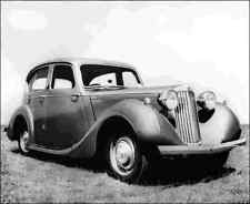 A4 Foto Sonnenstrahl Talbot 1948 Zehn Limousine