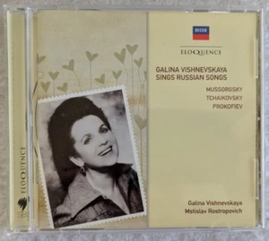 Galina Vishnevskaya Sings Russian Songs - Rostropovich - CD - Bild 1 von 2