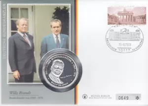 Numisbrief Germany Willy Brandt 2010 - Picture 1 of 1