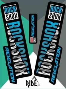 RockShox Revelation Decal Kit | Blau | 2018 - Bild 1 von 1