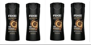 AXE Body Wash Shower Gel-Dark Temptation Sweet Fragrance 16oz (4 Bottles) - Picture 1 of 1