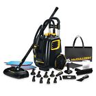 McCulloch MC1385 Deluxe Canister Steam Cleaner with 23 Accessories, Chemical-...