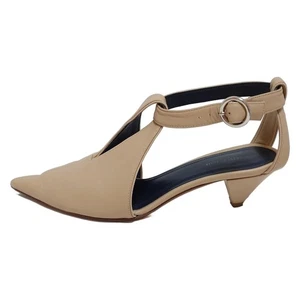 Auth CELINE - Beige Leather Women's Sandals - Picture 1 of 7