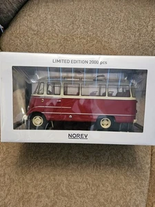 1:18 SCALE MERCEDES BENZ "0-319" MICROBUS BY NOREV. - Picture 1 of 3