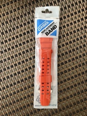 Genuine Casio Replacement Watch Band Strap ORANGE GW-3000M-4AV - Image 1 of 3