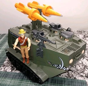 GI Joe SGT de colección. Figura de acción Slaughter v3 con WARTHOG A.I.F.V 1988 ARAH - Imagen 1 de 21