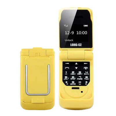 Unlocked J9 Mini Filp Dialer Cellphone GSM Mobile Card Phones FM Radio BT 3.0 - Image 1 of 4