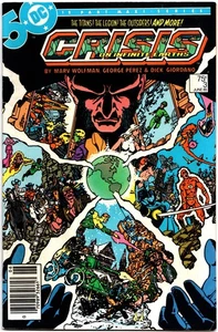 Crisis on Infinite Earths #3 Newsstand DC Comics June 1985 (VF) - Picture 1 of 2