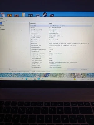 pc portatile usato, tenuto molto bene con tastiera e batteria appena cambiate  - Immagine 1 di 2