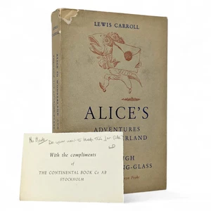 Alice's Adventures in Wonderland LEWIS CARROLL First MERVYN PEAKE Edition FILE - Picture 1 of 21