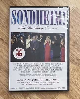 Sondheim: The Birthday Concert (DVD 2010) New York Philharmonic NEW SEALED OOP - Image 1 of 2