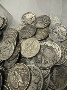 Walking Liberty Half Dollars 90% Silber Nachlass Lot MENGE WÄHLBAR KOSTENLOSER VERSAND - Bild 1 von 4