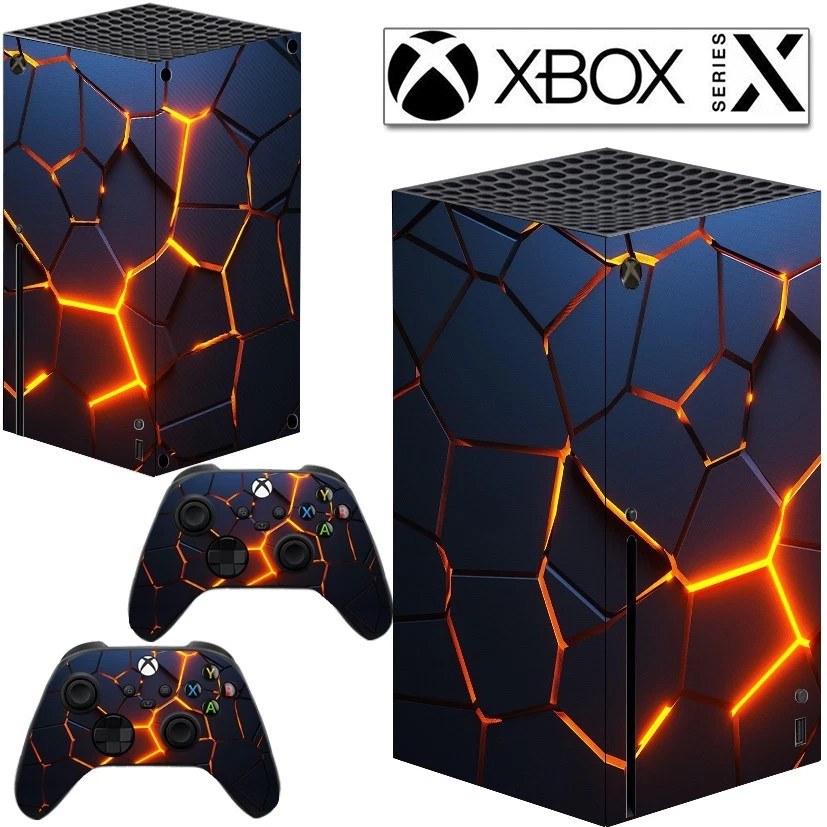 Autocollant skin pour Xbox Series X décalcomanie pour console + 2 manettes ¡Exclusif ! - Photo 1/1