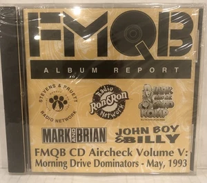 FMQB CD Aircheck Volume V Morning Drive Dominators May 1993 - Imagen 1 de 2
