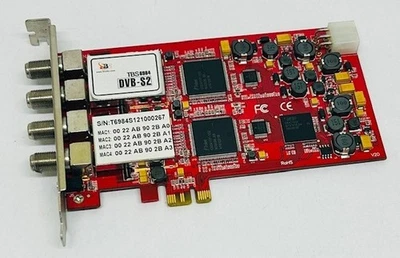 TBS TV DVB-S2  TBS-6984 Octa Tuner Satellite HD PCI-e TV Tuner Card - Image 1 of 4