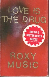 Roxy Music Love Is the Drug cassette UK Virgin 1996 cassette single in card - Picture 1 of 2