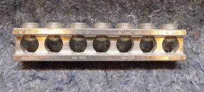 Used NA-350 Transformer Lugs 350MCM-6 AL/CU 7 Port Excellent - Image 1 of 3