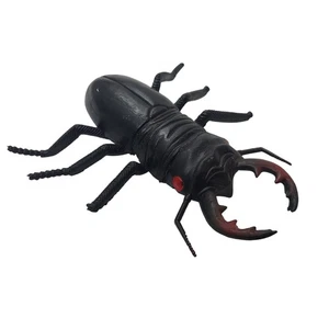 Hirschkäfer Gummispielzeug realistischer großer Käfer Reproduktion 5 Zoll Insekt - Bild 1 von 8
