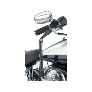 Diamond Plate Solid Echtleder Motorrad Hebelabdeckungen - Bild 1 von 1