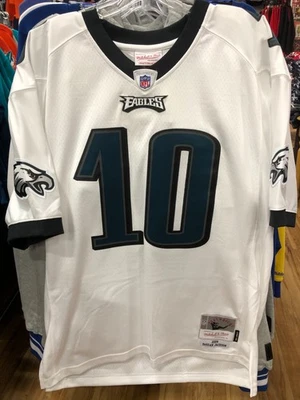 JERSEY DESEAN JACKSON PHILADELPHIA EAGLES Mitchell & Ness NFL LEGACY PARA HOMBRE BLANCO Foto 1 de 4