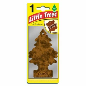 Magic Tree Little Trees Car Home Air Freshener Freshener Scent Hang LEATHER - Bild 1 von 1