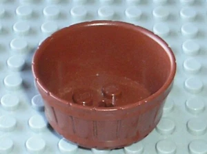 LEGO Pirates RedBrown Barrel ref 4424 / Set 7036 7585 7091 3825 7029 7048 8877.. - Picture 1 of 1