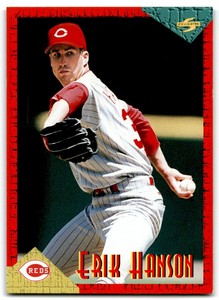 1994 Score Rookie & Traded Erik Hanson Rookie Cincinnati Reds #RT7