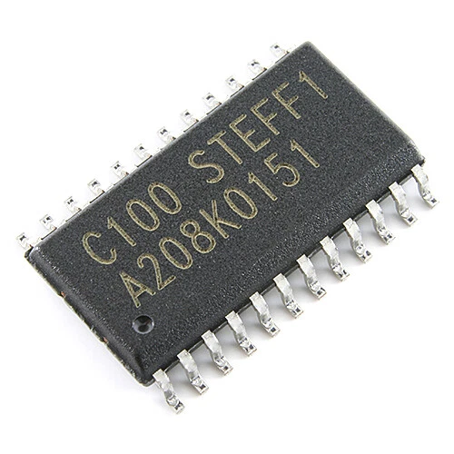 [2pcs] C100-STEFF1 HT48CA6 8Bit Remote MCU SO24 - Image 1 of 1