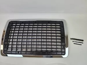 Fits Volvo VNL 04-15 No Emblem Hole Style Grille grille W/ Bug Screen / Hardware - Picture 1 of 3