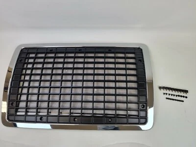 Se adapta a Volvo VNL 04-15 sin emblema agujero estilo rejilla con pantalla de insectos/herrajes Foto 1 de 3