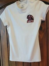Zorrel Athletic Shirt Small Womens WTAMU West Texas A&M University Buffalo White