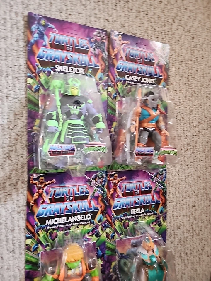 Mattel Masters of the Universe x Turtles of Grayskull Casey Jones Action Figure