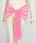 Hip Scarf Wrap Skirt Sarong Belt Chiffon Beach Cover ups Veil Fabric 25 Colors