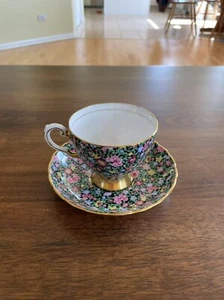 Vintage Tuscan England Bone China teacup and saucer set - Picture 1 of 8