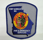 Fort Gordon Fire Emergency Services Georgia US Army Military GA Patch D3