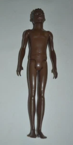 BARBIE NUDE KEN AFRICAN AMERICA # 130 , HAS CORNROW HAIR STYLE , SLIM BUILD - Picture 1 of 3