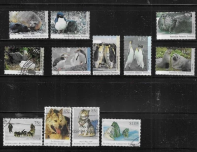 AAT - Australian Antartic Territory Stamps 1994 Sg 90 to 97 & Sg 104 to 107 Used - Image 1 of 2