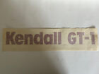 Original Vintage Huge Kendall GT-1 Motor Oil Sticker ~20x3” (red letters) Last 1