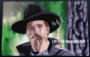 Tombstone Doc Holiday Val Kilmer Western Movie High Quality Art Print 11x17 - Picture 1 of 1