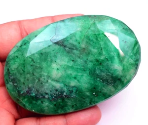 Natural Huge Green Emerald Zambian 831.5 CT Certified Oval Cut Loose Gemstone - Picture 1 of 6