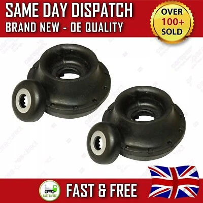 VW GOLF MK3 MK4 PASSAT B3 B4 FRONT SUSPENSION TOP STRUT MOUNT & BEARINGS x2 KIT - Image 1 of 4