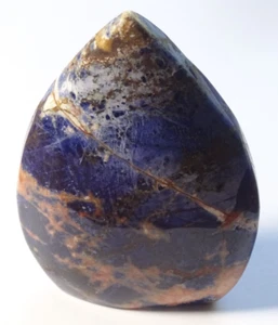 NEU - SUNSET SODALITE TOWER - 8,5 x 5,7 cm 150 gms CONFIDENCE #A - Bild 1 von 6