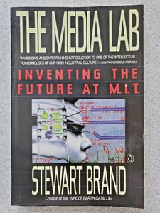 1988 THE MEDIA LAB Inventing the Future at M.I.T. by Stewart Brand : PB book - Imagen 1 de 9