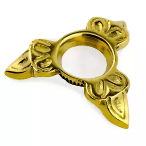 Barock verzierter Eiständer Vintage Stil Gold Messing Metall - Bild 1 von 2