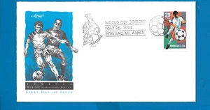 Scott 2834 World Cup Soccer Pontiac, MI Post May 26, 1994 ARTMASTER FDC CK2 - Picture 1 of 1