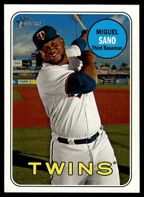 2018 Topps Heritage Baseball Pick Your Card - Image 1 of 2